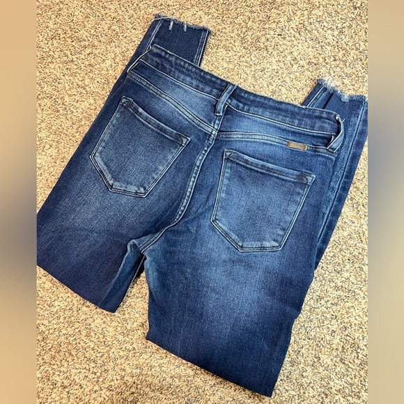 Kancan Arden High Rise Ankle Skinny Women's Medium Blue Denim Jeans size 9 - Picture 5 of 6